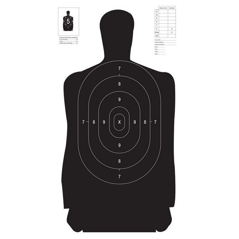 ADINOLFI SAGOMA BERSAGLIO OFFICIAL COMPETITION 61X32