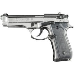 BRUNI REPLICA BERETTA CAL.8 NIKELATA PISTOLA A SALVE