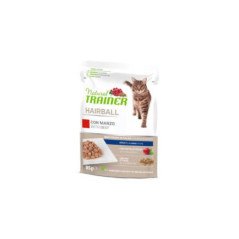 NATURAL TRAINER ADULT GATTO HAIRBALL MANZO 85GR