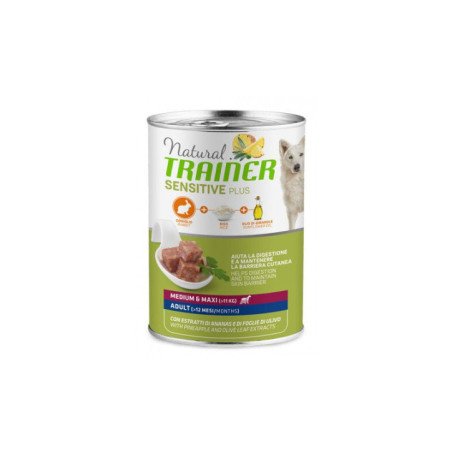 NATURAL TRAINER SENSITIVE PLUS MEDIUM MAXI 400GR