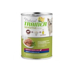 NATURAL TRAINER SENSITIVE PLUS MEDIUM MAXI 400GR