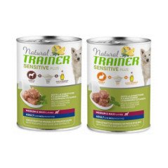NATURAL TRAINER SENSITIVE PLUS MEDIUM MAXI 400GR