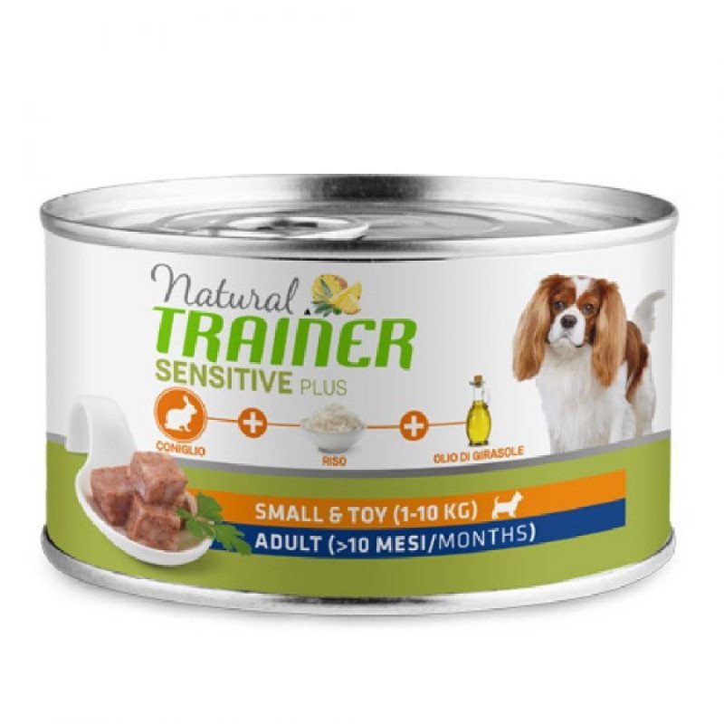 NATURAL TRAINER SENSITIVE PLUS SMALL TOY UMIDO 150GR