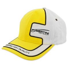 TUBERTINI CAPPELLINO IN COTONE TEAM CAP GIALLO NERO E BIANCO