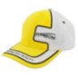 TUBERTINI CAPPELLINO IN COTONE TEAM CAP GIALLO NERO E BIANCO