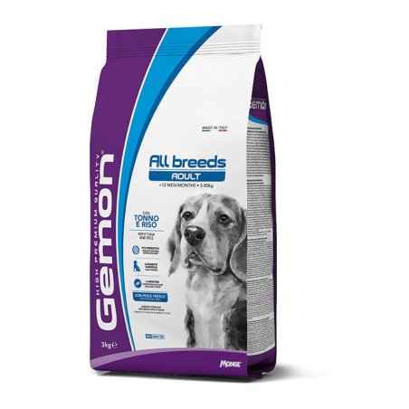 GEMON DOG ALL BREEDS TONNO E RISO 15KG