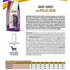 GEMON DOG MAXI ADULT POLLO E RISO 15KG