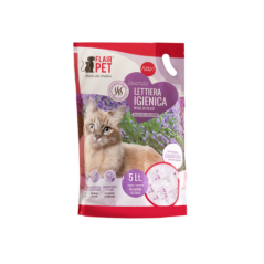 FLAIRPET LETTIERA IGIENICA IN GEL DI SILICE LAVANDA 5 LT