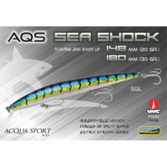 AQS ARTIFICIALE SEA SHOCK FLOATING 148CM GR20