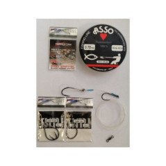 TERMINALI PER TRAINA COL VIVO IN FLUOROCARBON