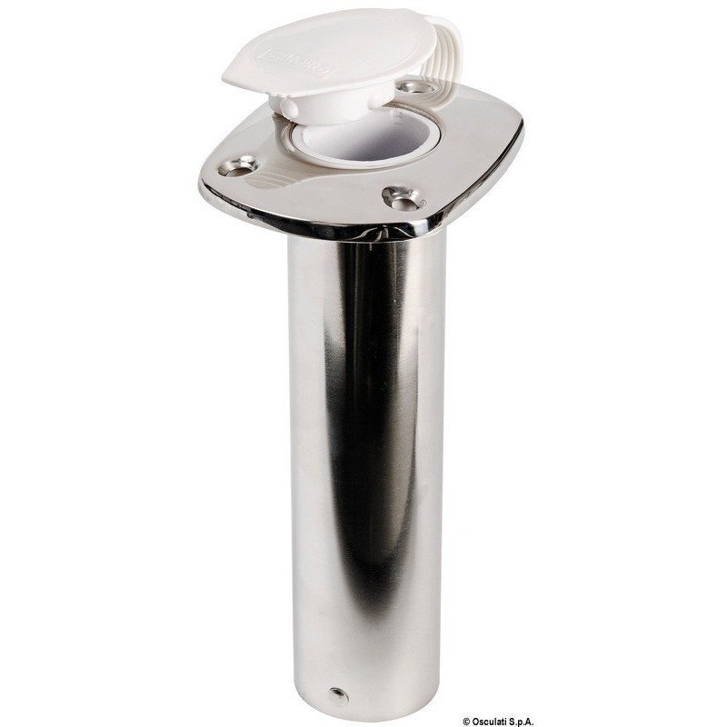 OSCULATI PORTACANNE INOX INCASSO VERTICALE