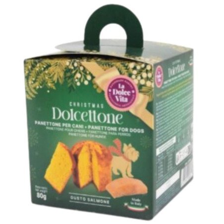 LEOPET CANE PANETTONE SALMONE 80GR