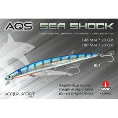 AQS ARTIFICIALE SEA SHOCK FLOATING 148CM GR20