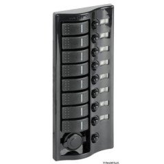 OSCULATI PANNELLO 9 INTERRUTTORI IN GRAFITE