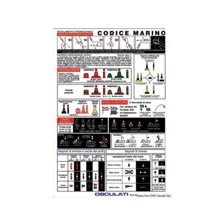 TABELLA ADESIVA CODICE MARINO