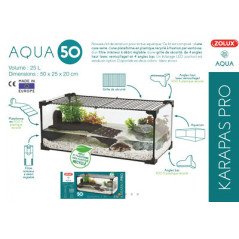 ZOLUX KARAPAS ACQUA 60 PRO TARTARUGHIERA NERA