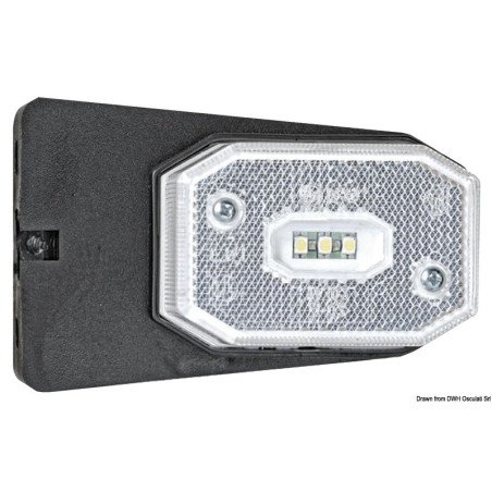 OSCULATI FANALE POSIZIONE LED ANTERIORE CON STAFFA