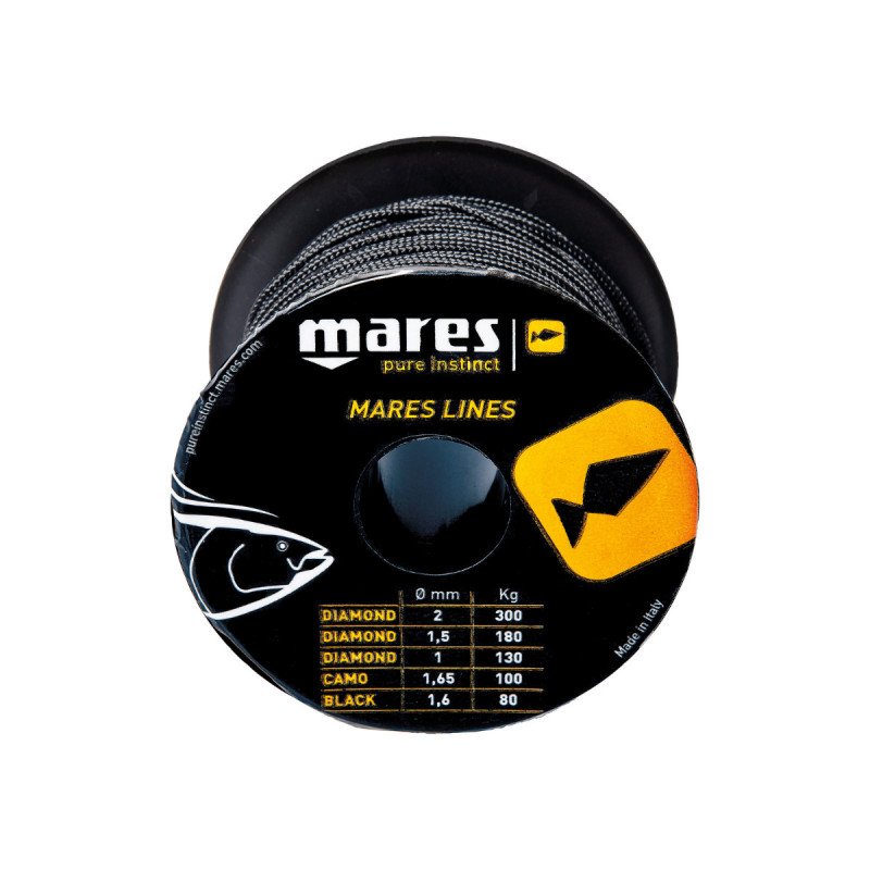 MARES SAGOLA LINE BLACK 1,6MM 50MT