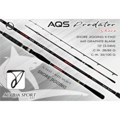 AQS CANNA PREDATOR SHORE JIGGING 3,04MT
