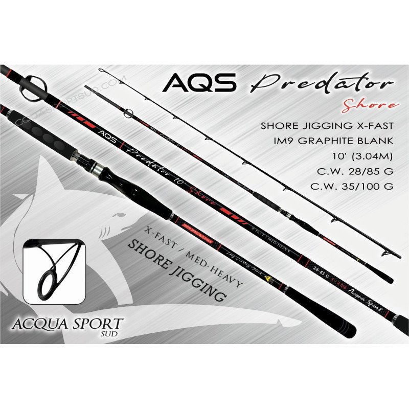 AQS CANNA PREDATOR SHORE JIGGING 3,04MT