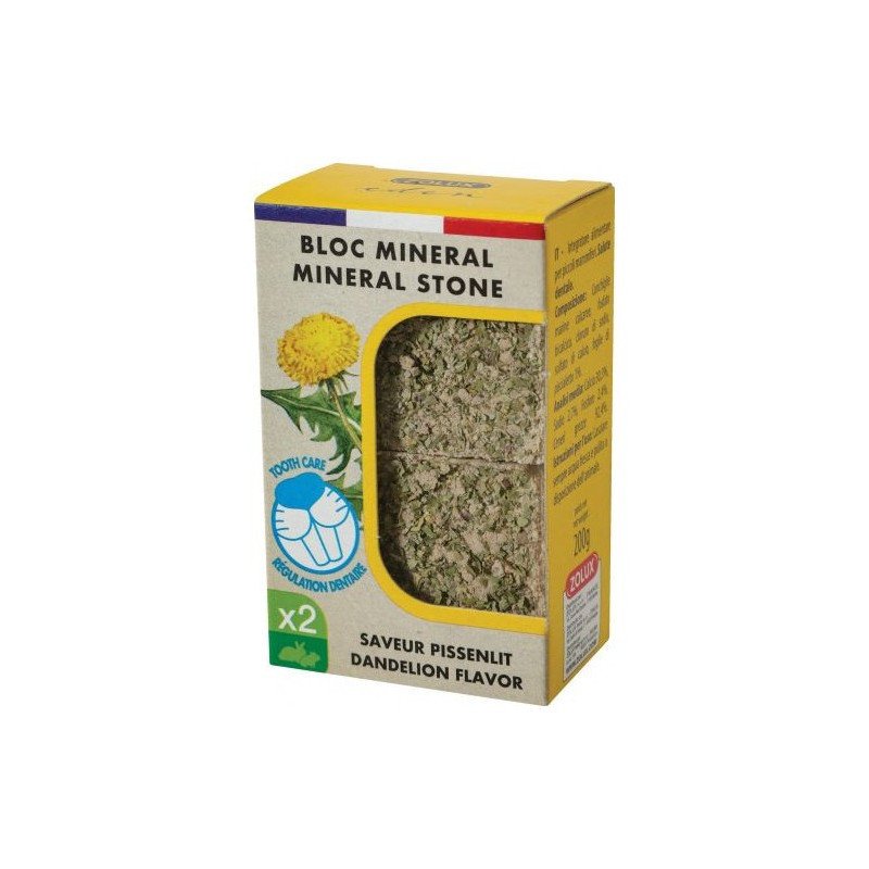 ZOLUX BLOCCO SALI MINERALI AROMA TARASSACO 200GR