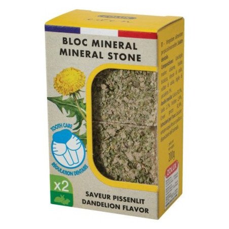 ZOLUX BLOCCO SALI MINERALI AROMA TARASSACO 200GR
