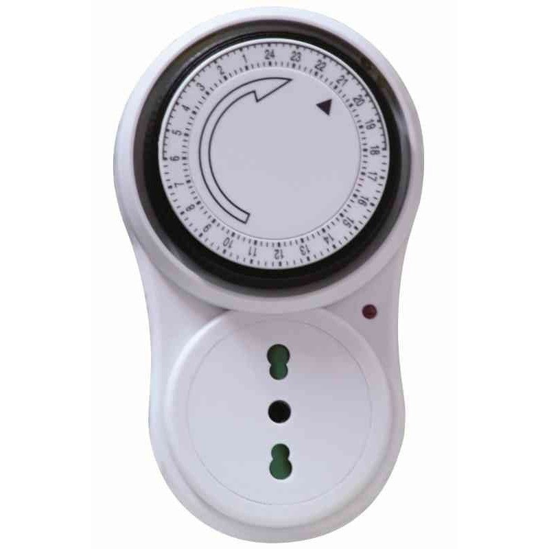 PRESA TIMER PROGRAMMABILE ANALOGICA 24 H