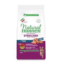 NATURAL TRAINER ADULT STERILISED CON TROTA