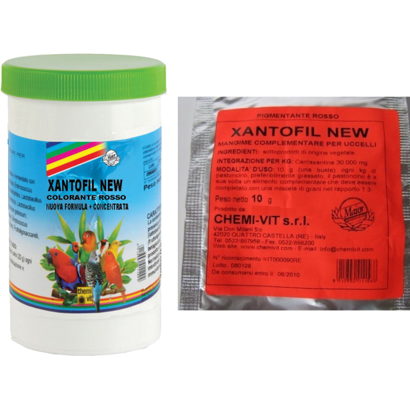 CLIFFI COLORANTE PER CANARINI XANTOFIL NEW