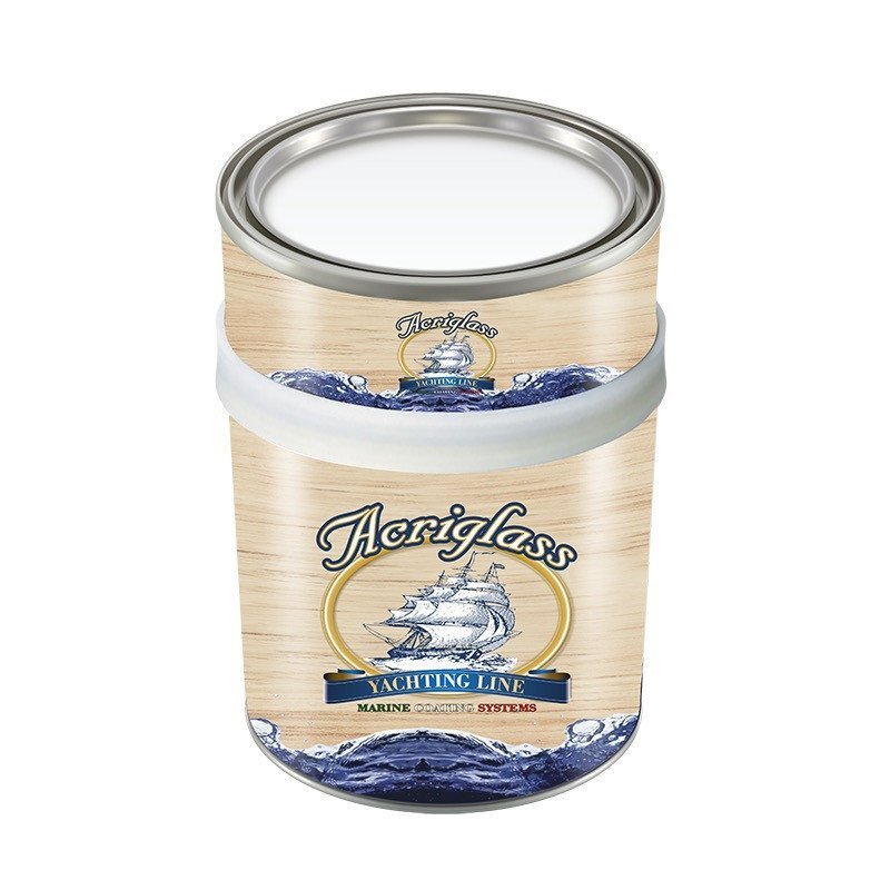 AEMME ACRIGLASS VERNICE UV TRASPARENTE SOLVENTE A+B