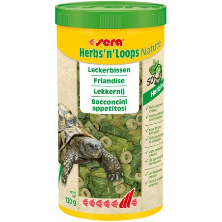 SERA HERBS & LOOPS NATURE PER TARTARUGHE 1000ML