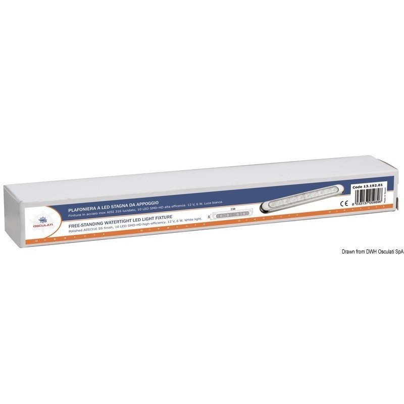 OSCULATI PLAFONIERA LED DA APPOGGIO STAGNA