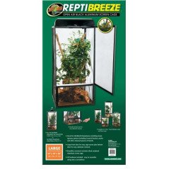 ZOO MED REPTIBREEZE ALUM SCREEN CAGE 46X46X92CM