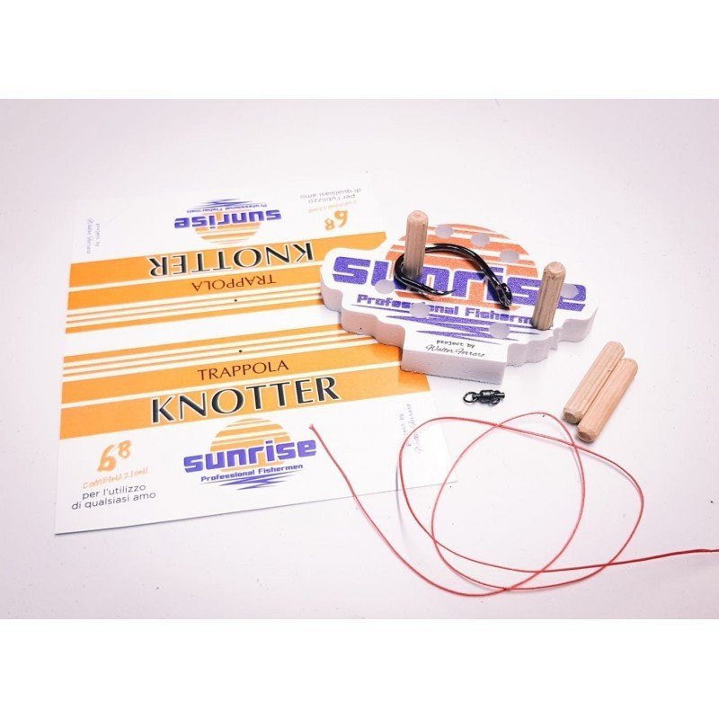 SUNRISE TRAPPOLA KNOTTER PER CREARE TRAPPOLE PER TONNI