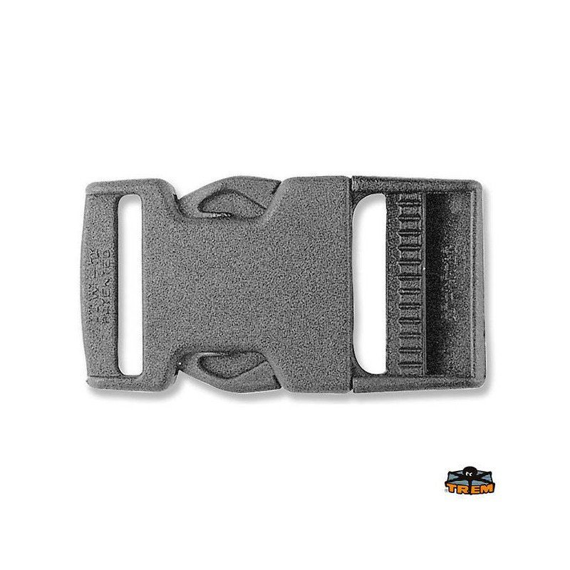 DOPPIA FIBBIA DI CHIUSURA A PULSANTI LATERALI