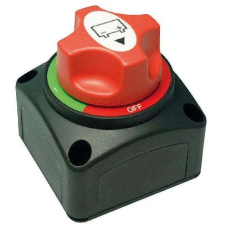 OSCULATI STACCABATTERIA DA APPOGGIO CON CHIAVE ESTRAIBILE