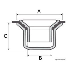 OSCULATI VALVOLA GRIGIA CON CORDINO ESTERNO