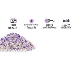 FLAIRPET LETTIERA IGIENICA PERFETTA ALLA LAVANDA 10LT