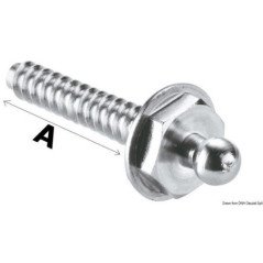 OSCULATI BLISTER 5 BOTTONI MASCHI LOXX VITE AUTOFILETTANTE