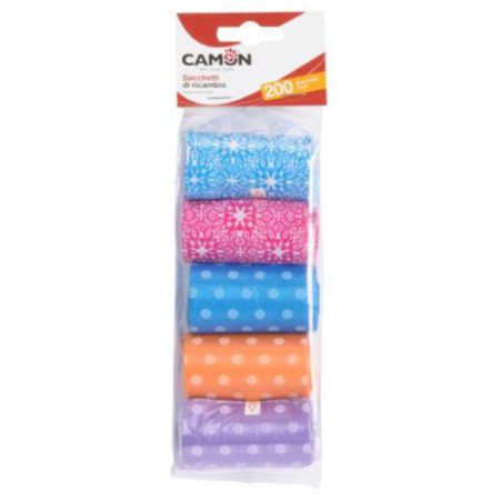 CAMON SACCHETTI DI RICAMBIO DA 20 BUSTINE PER 10 ROTOLI