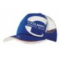 COLMIC CAPPELLO IN COTONE BLU E RETE