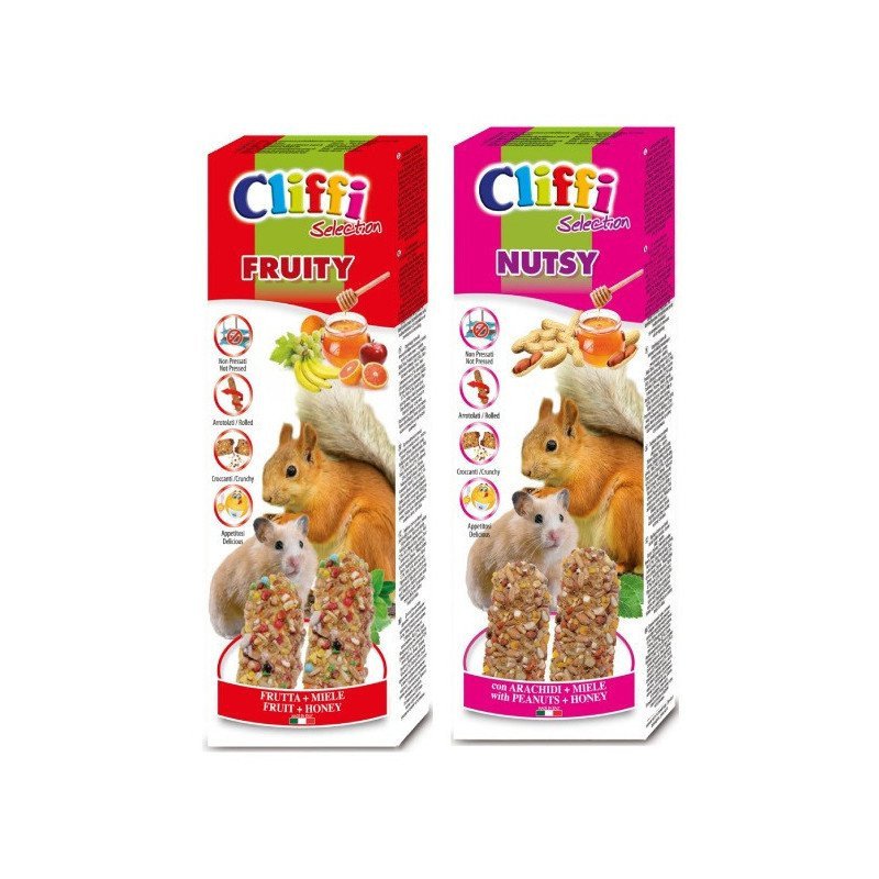 CLIFFI STICKS PER CRICETI E SCOIATTOLI 110GR