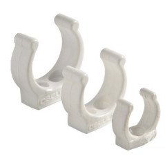 OSCULATI CLIP BIANCA IN PLASTICA