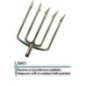 ABYSSTAR FIOCINE A 5 O 3 PUNTE SALDATE INOX