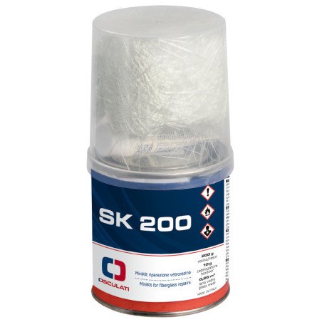 OSCULATI KIT RIPARAZIONE VETRORESINA MINIKIT 200GR