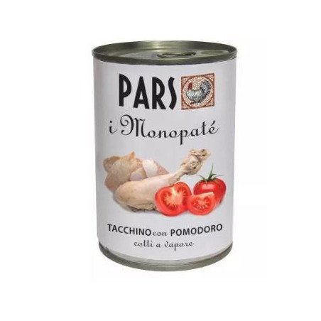 PARS MONOPATE' TACCHINO CON POMODORO 395GR