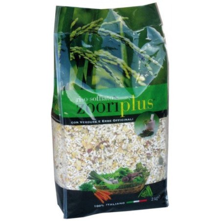 ZOORI PLUS RISO SOFFIATO CON VERDURE ED ERBE 2KG