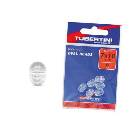 TUBERTINI TECNOSFERE OVAL BEADS 7X10 mm