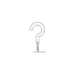 GANCI INOX A VITE VARIE MISURE DISPONIBILI