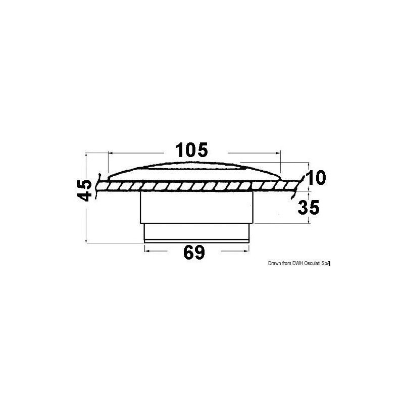 OSCULATI LUCE LED DI CORTESIA PER POZZETTO